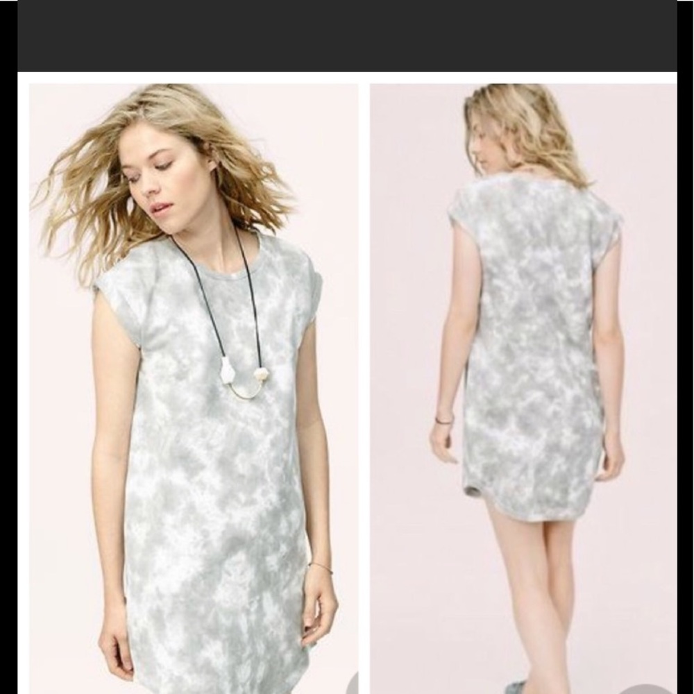 Lou & Grey Tie Dye Sweatshirt Mini Dress
